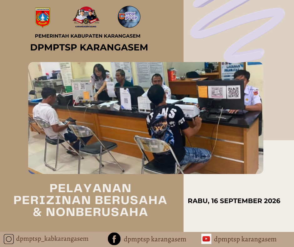 PELAYANAN PERIZINAN BERUSAHA DAN NON BERUSAHA